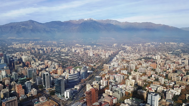 Santiago from the top