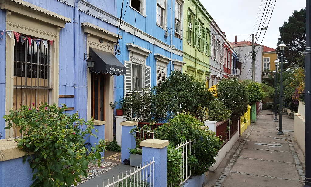 Valparaiso Colorful Houses