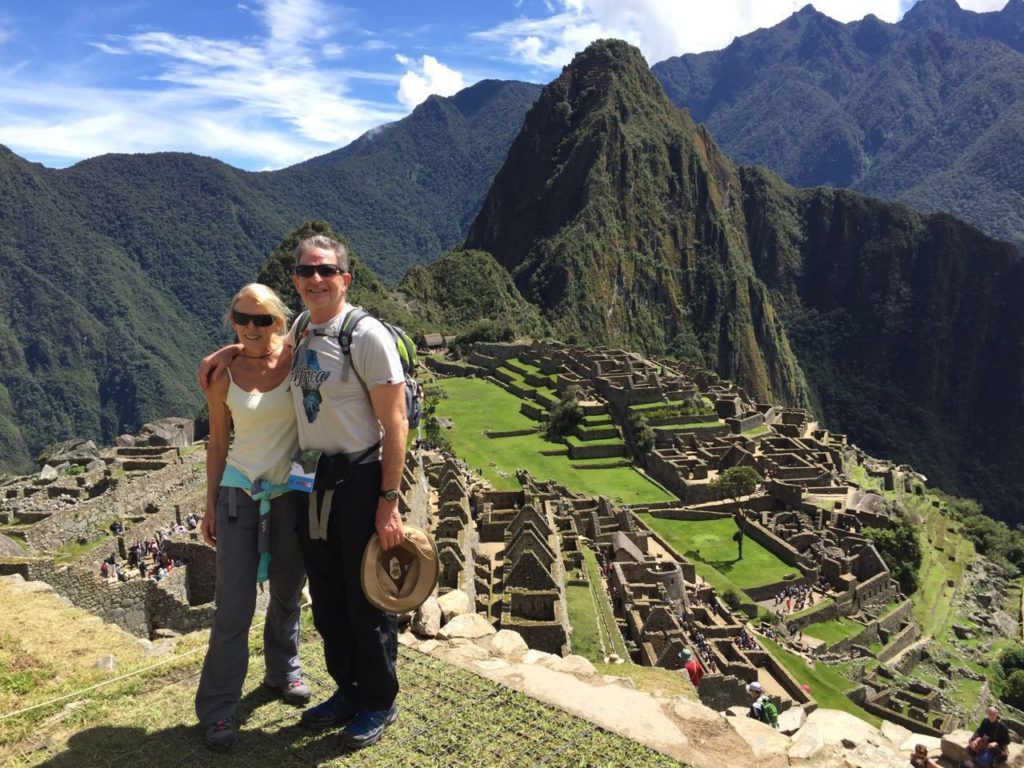 Cheryl Carter in Machu Picchu